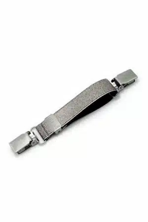 clip accessory silver metallic