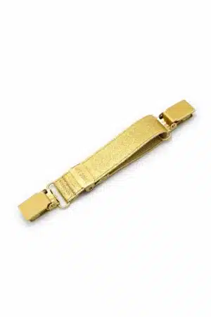 clip accessory gold metallic