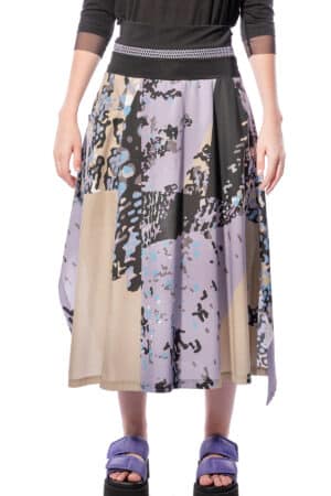 Long A-line skirt 1