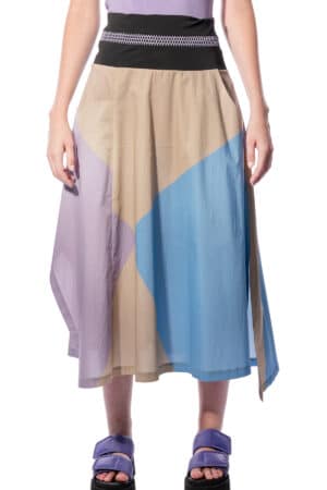 Long A-line skirt 1