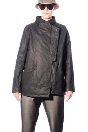 Jacket with asymmetrical front 1