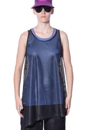Sleeveless top with slits 1