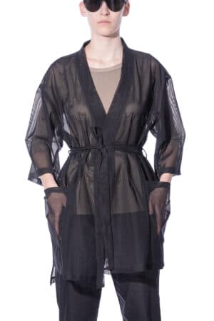 Kimono-style coat 3