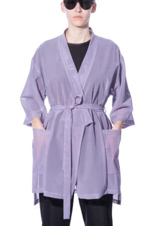 Kimono-style coat 1