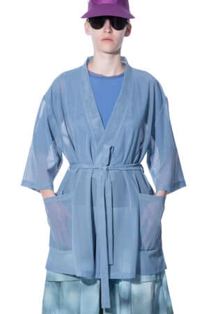 Kimono-style coat 1