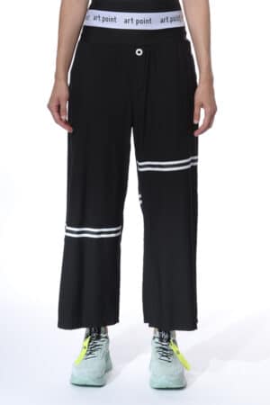 7/8 gaucho trousers with horizontal divisions 1