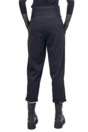 Straight-cut trousers with turn-up cuff 2