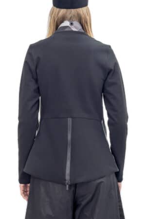 Slim blazer with back slit 2