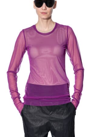 Mesh shirt with thumbholes 1