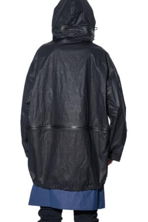 Rain jacket with detachable bottom 2