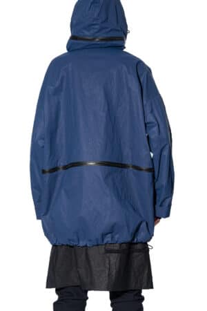 Rain jacket with detachable bottom 2