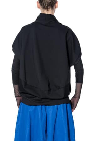 sleeveless pullover with dropped shoulders 2