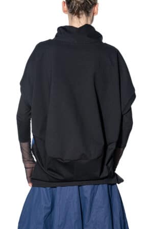 sleeveless pullover with dropped shoulders 2