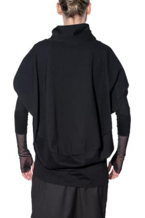 sleeveless pullover with dropped shoulders 2