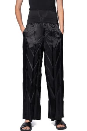 Trousers with pleats 1