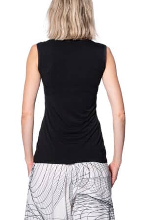 Sleeveless jersey top 2