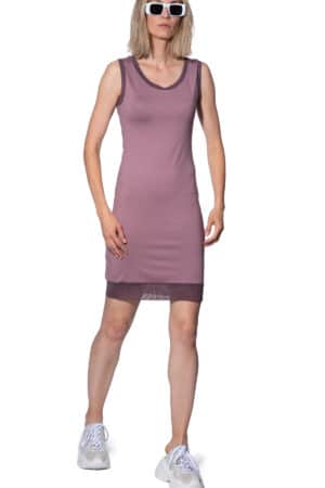 Sleeveless jersey dress 3