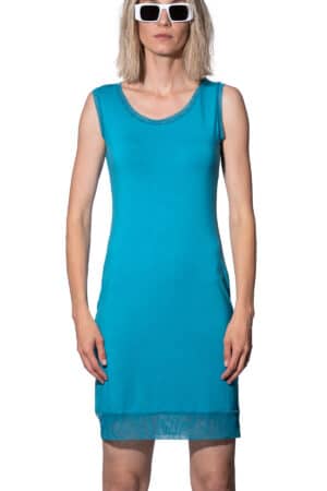 Sleeveless jersey dress 1